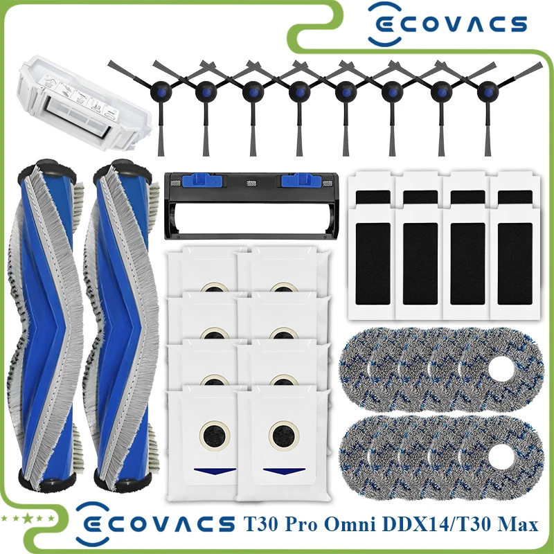 Запчасти для робота-пылесоса Ecovacs Deebot T30 PRO OMNI / Max T30DX14