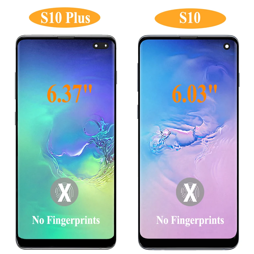 TFT-экран для Samsung Galaxy S10 LCD S10 PLUS ЖК-дисплей с дигитайзером сенсорного экрана в сборе, запасные части (art.: 3920d1dd227bc) - 3920d1dd227bc