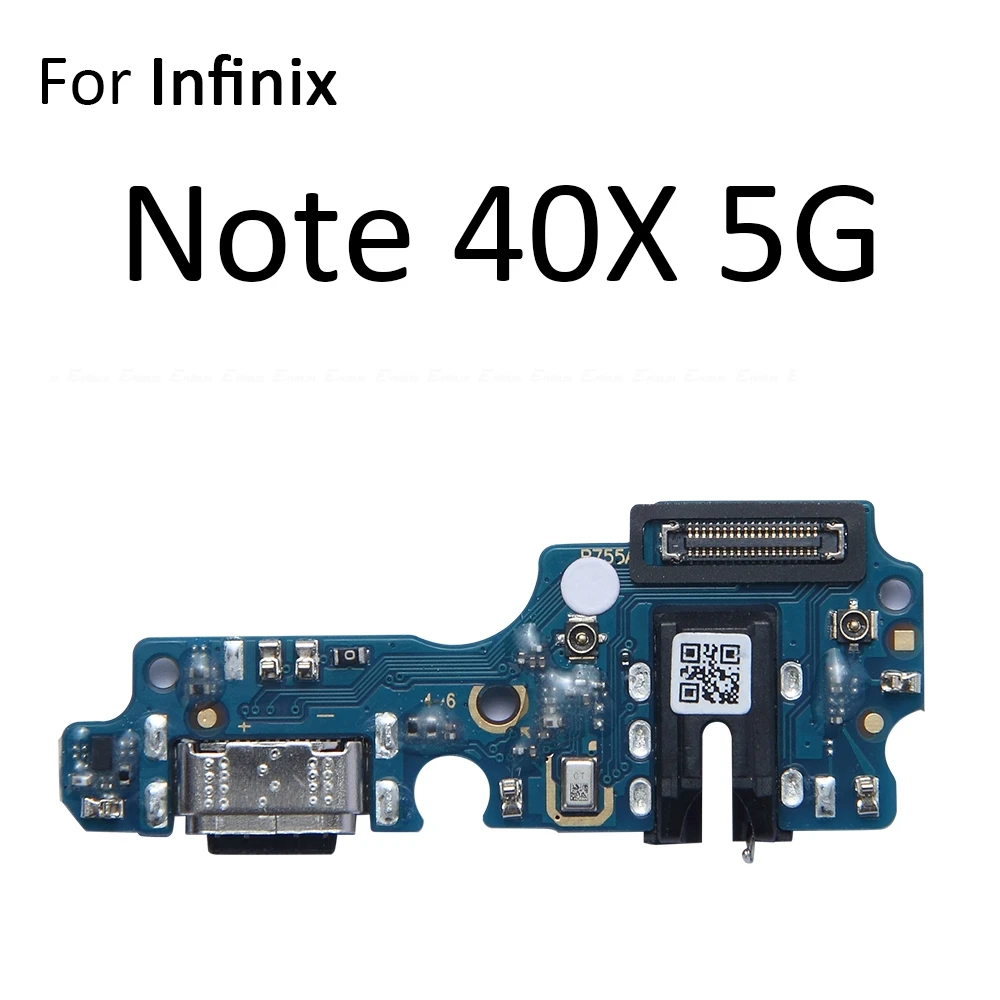Фото Шлейф зарядного устройства для Infinix Note 30 4G 5G Pro 30i 40 Plus 40s 40X 50 50s VIP, порт USB для зарядки, запчасти для ремонта №5