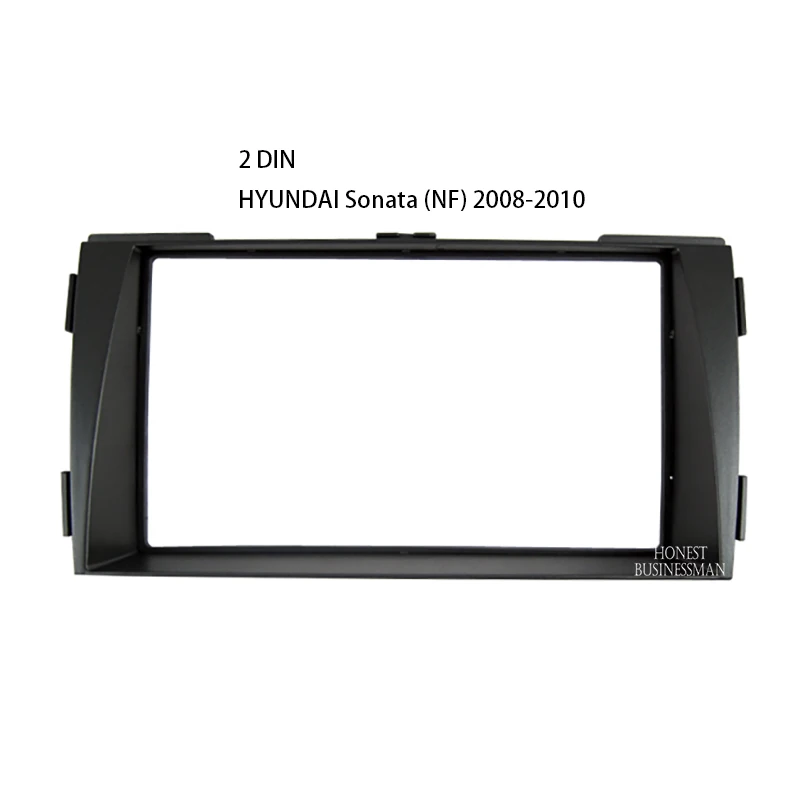 

2 Din Audio Frame Radio Fascia panel is suitable for Hyundai Sonata Nfc Install Facia Console Bezel Adapter Plate Trim Cover