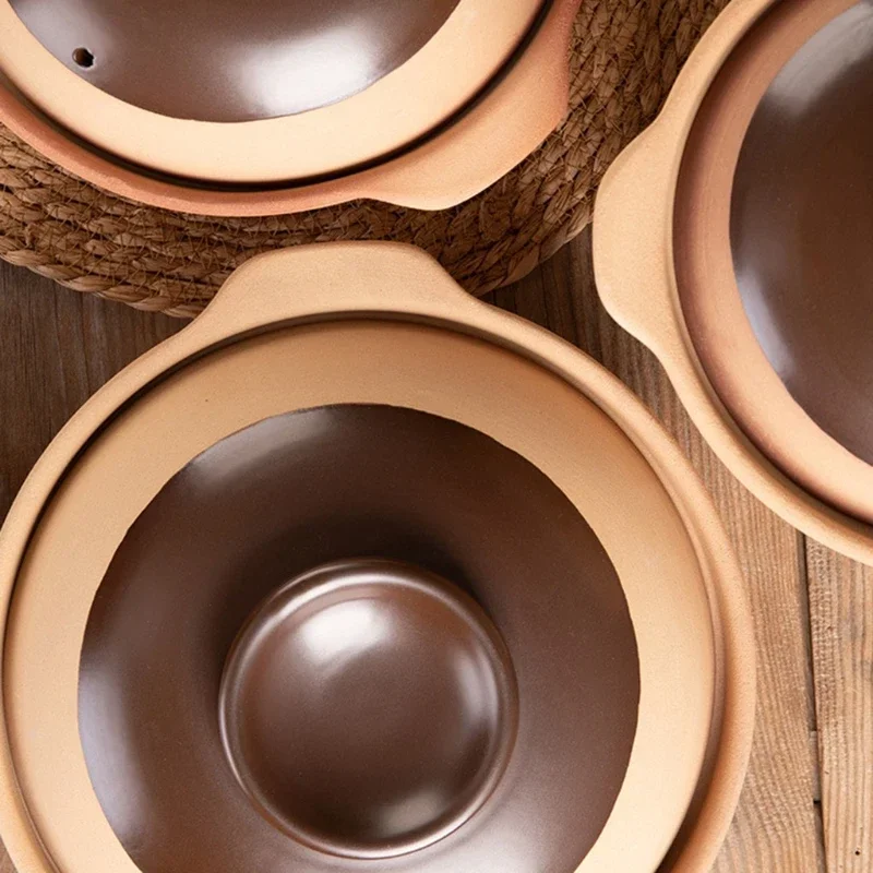 Кастрюля 500 мл/750 мл рисовая лапша каша молочный суп глина для тушения жаропрочная