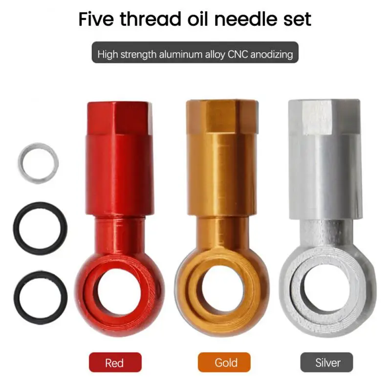 

Mountain Bike Oil Needle Olive Head Is Suitable For SLX XT XTR Oil Pipe Joint Group Five Wire Caliper Joint