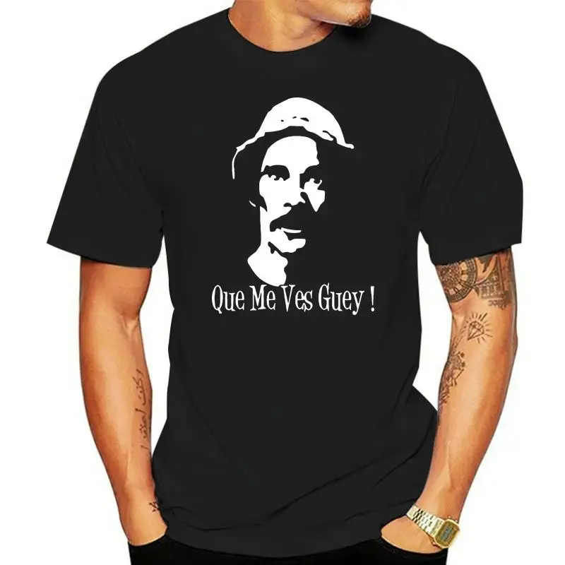 

Men t shirt Don Ramon Black Tv Que Me Vez Guey La Vecindad El Chavo t-shirt novelty tshirt women