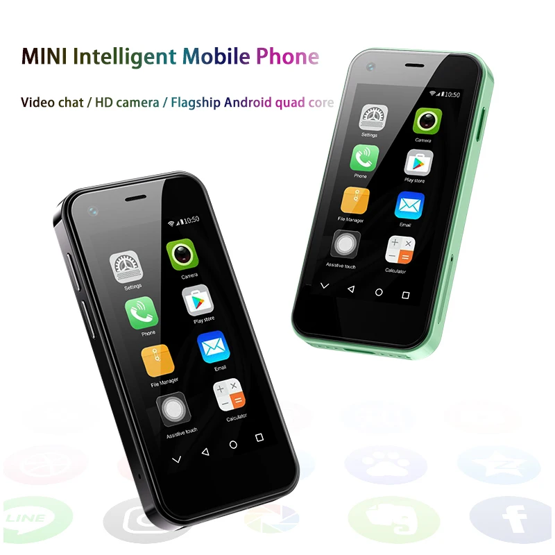 SOYES XS13 Mini Smartphone VS XS11 Android Cellphone 3D Glass Dual SIM TF Card Slot HD Camera Phones