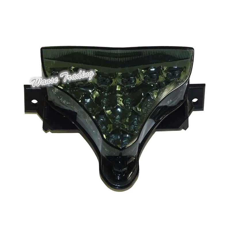 

Waase для Yamaha YZF R1 2009, 2010, 2011, 2012, 2013, 2014, хромированный задний фонарь, стоп-сигнал, поворотники, встроенный светодиодный фонарь