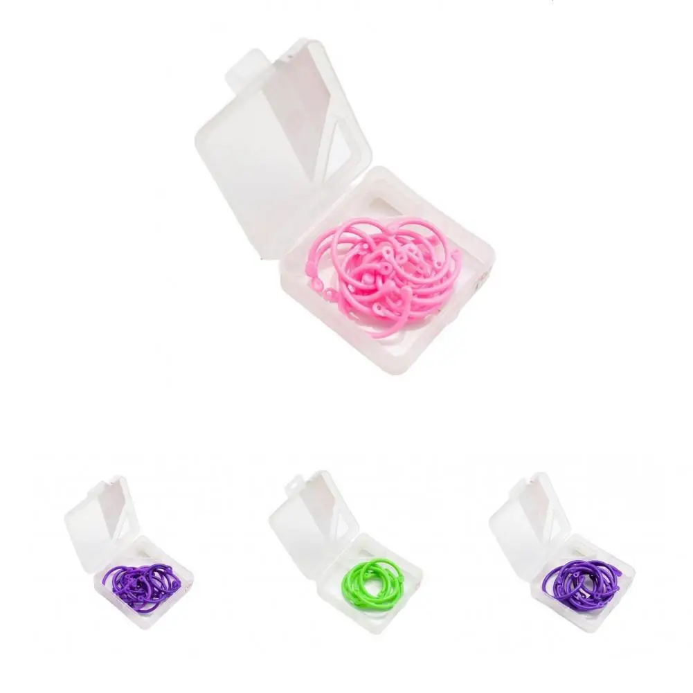 

Detachable Portable Loose Paper Notebook Rings Keychain Rings for Swatches