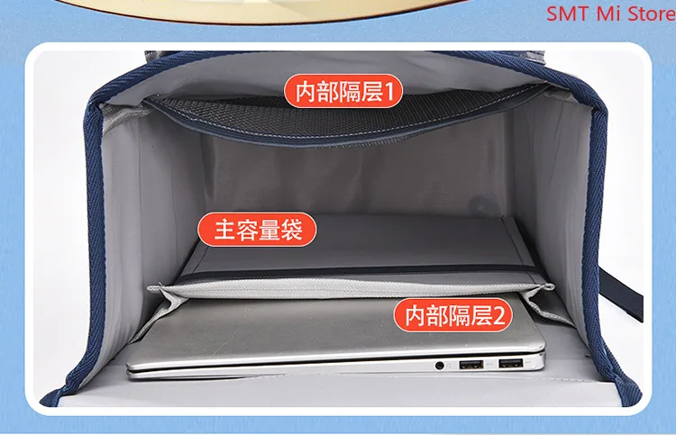 Xiaomi New Lighten Up Primary School Students Flip Large-capacity Waterproof 6-12 Years Old Child Space Bag Kids Backpack HOT