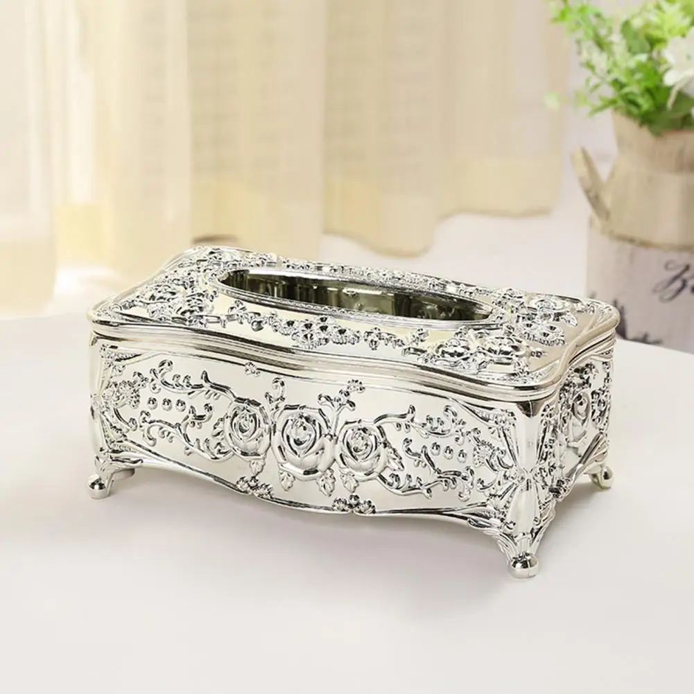 Коробка для салфеток Прочный простой чехол без запаха Контейнер заусенцев с