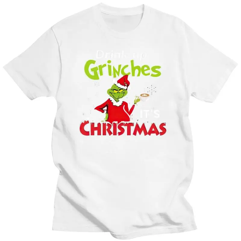 2022 New Men T Shirt Drink Up Grinches It'S Christmas Version2 Women T-Shirt