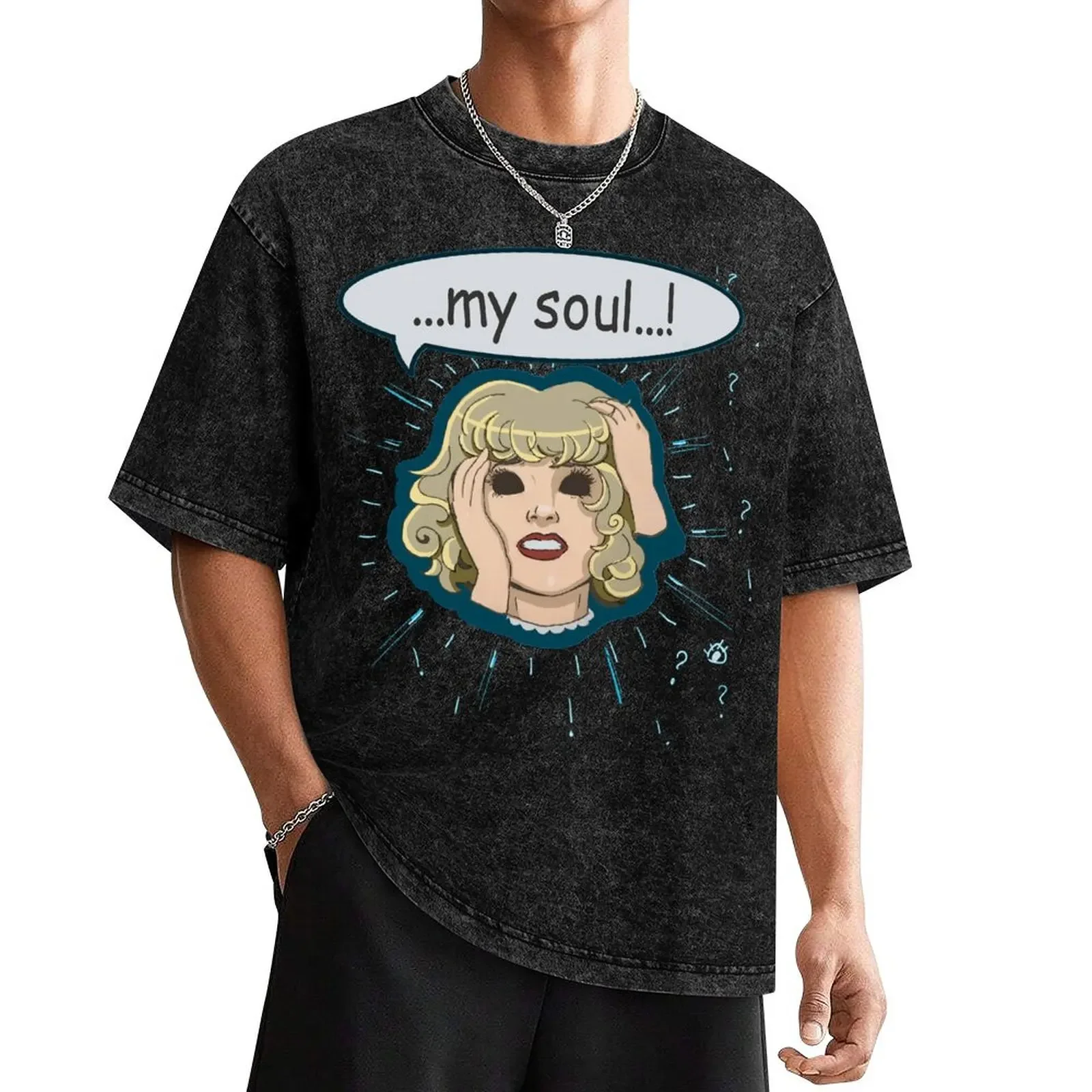 Быстросохнущая Мужская футболка с изображением циклонного Джейн Доу винтажная