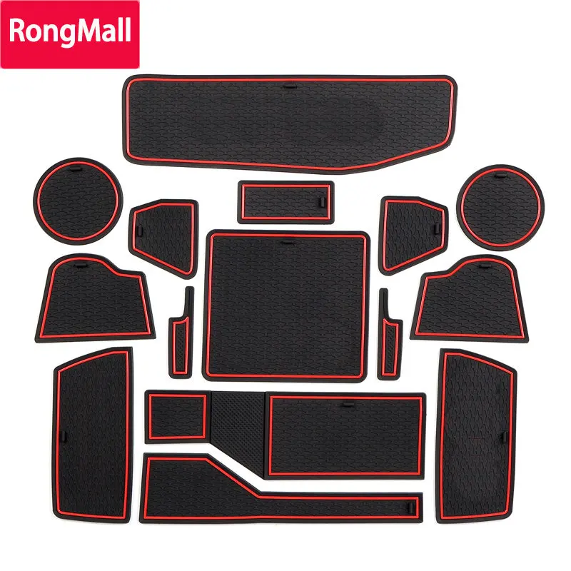 

Anti-Slip Gate Slot Cup Mat For Toyota FJ Cruiser Interior Accessories Non-slip Pad Rubber Coaster