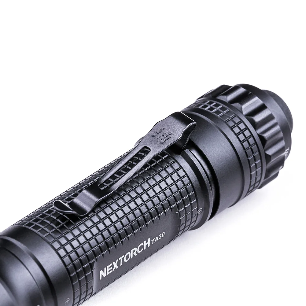 Фото Nextorch TA30 V2.0 Тактический фонарь, перезаряжаемый через USB профессиональный тактический фонарик с одним ключом №3