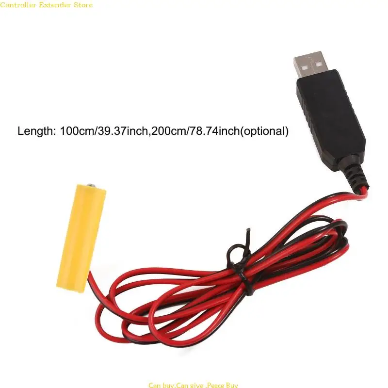 Устранитель батарей типа АА USB-кабель питания Заменяет 4 батарейки 1 5 В для