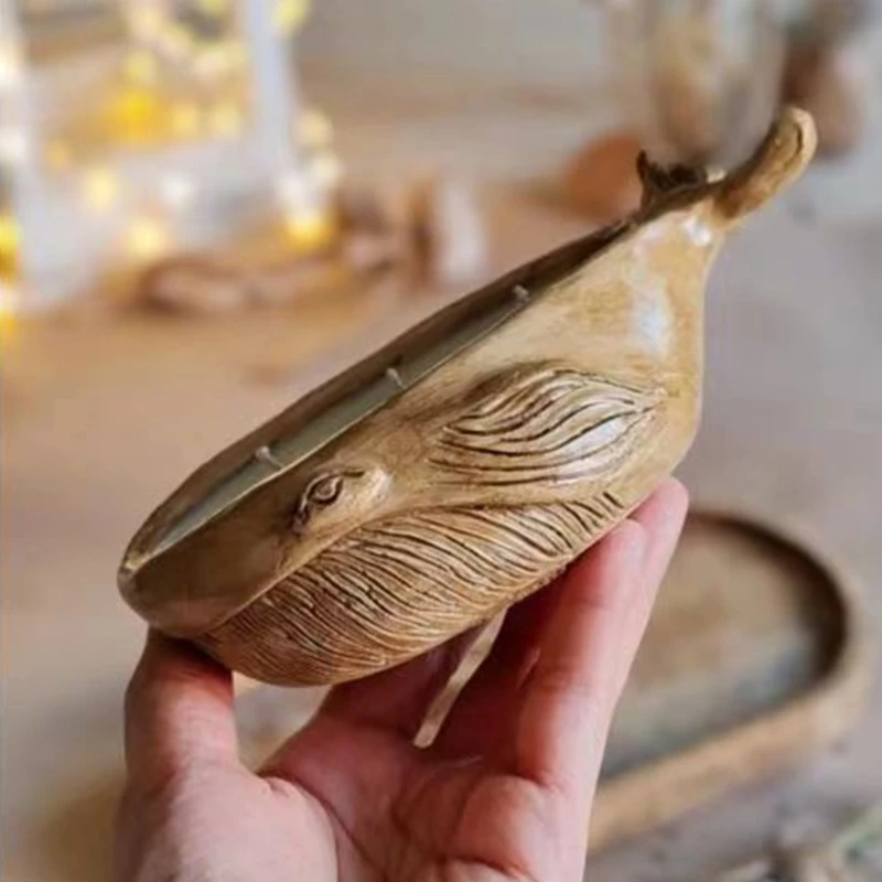 Силиконовые формы для подсвечников в форме кита эпоксидной смолы подсвечника