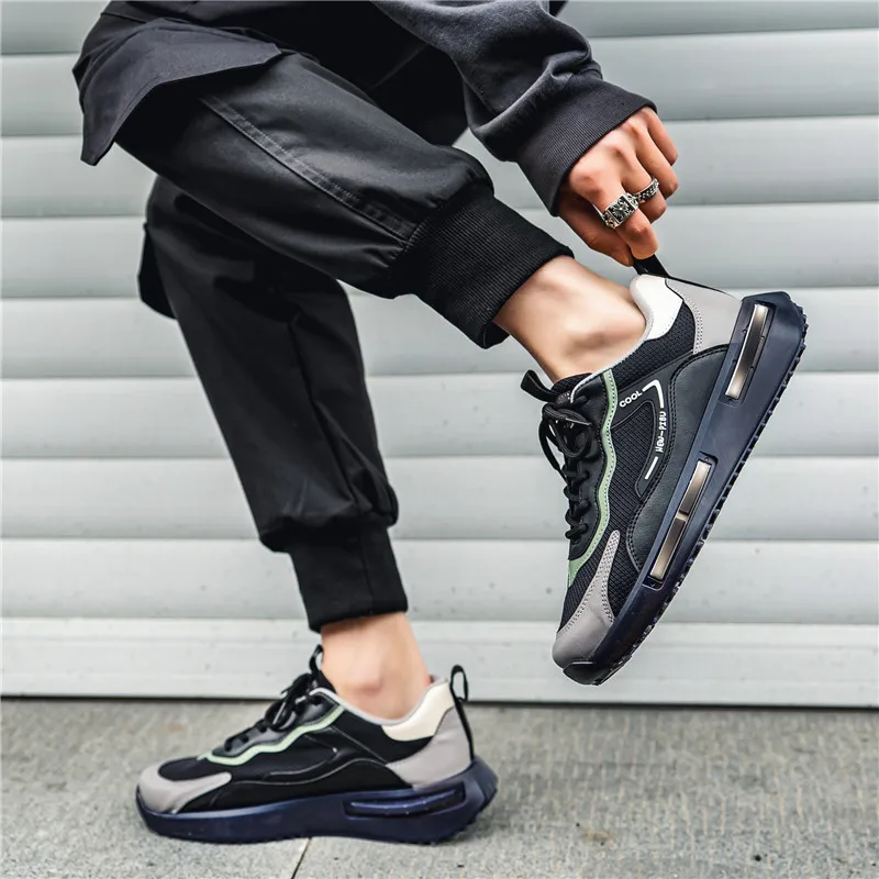 New Golf Shoes Mesh Breathable Comfortable Golf Sneakers Outdoor Exercise Running Shoes Men's Grass Non-Slip Golf Sneakers