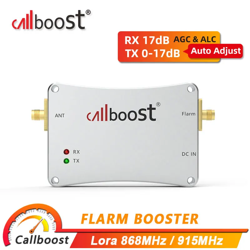 Callboost Lora 868MHz Amplifier 17dB Flarm Booster EU 868 MHz US 915 MHz Helium Miner Duplexer Lora Network Signal Extender 4G