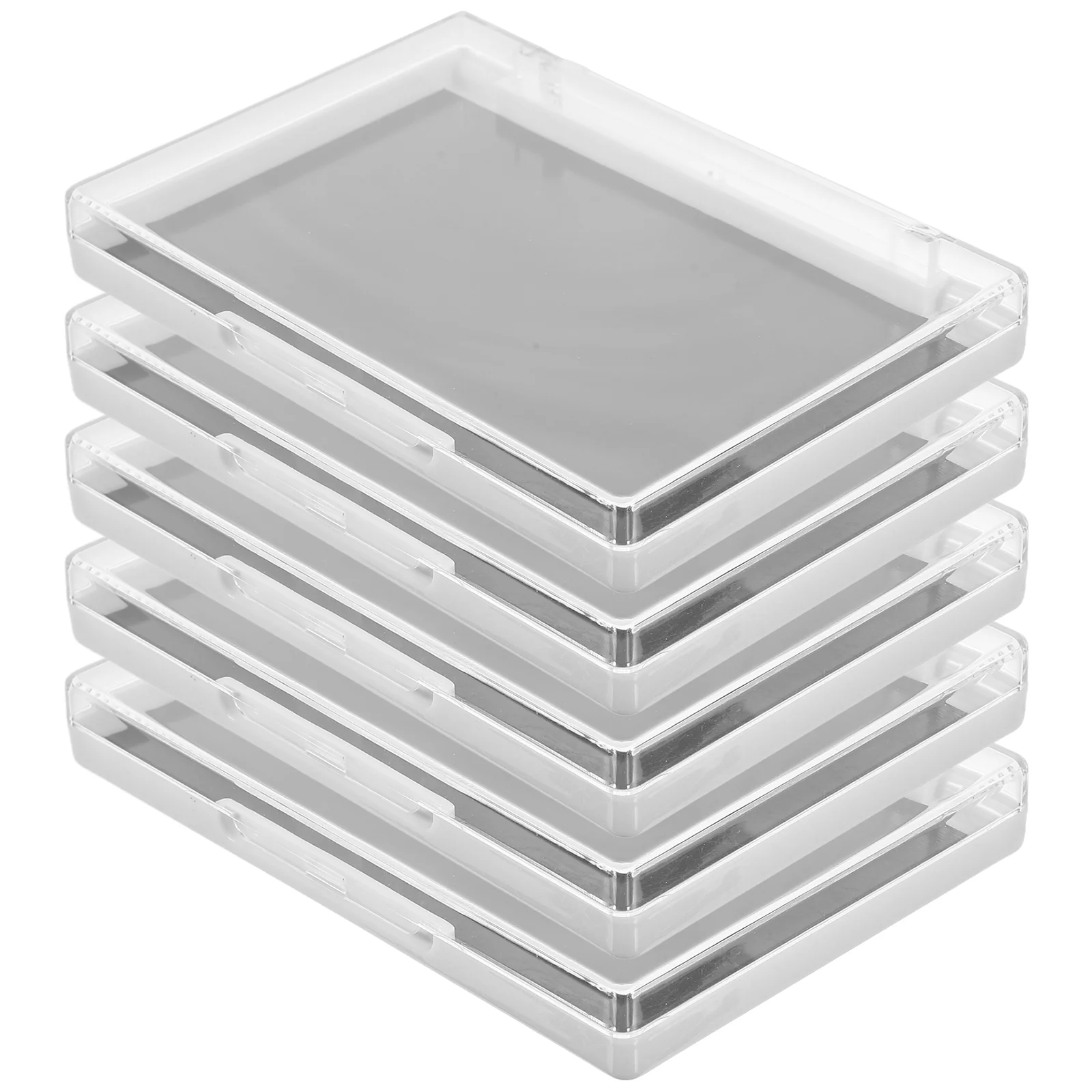 5 шт. магнитные поддоны для макияжа пластина теней век прозрачная крышка пустые