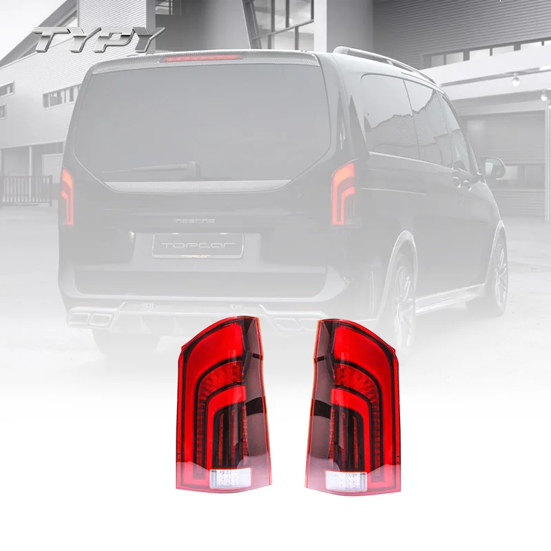 

Автомобильные задние фары в сборе, модифицисветодиодный задние фары, поворотный сигнал для Mercedes-Benz Vito 2016-2020