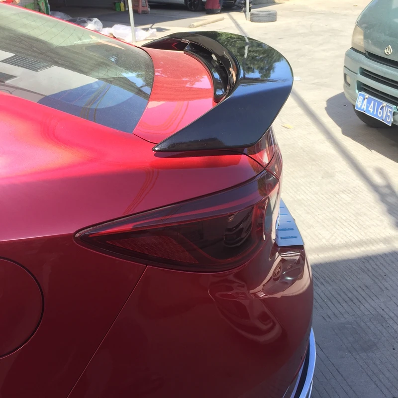Спойлер из высококачественного материала ABS для Mazda 3 M3 Axela спойлер 2014-2018 года