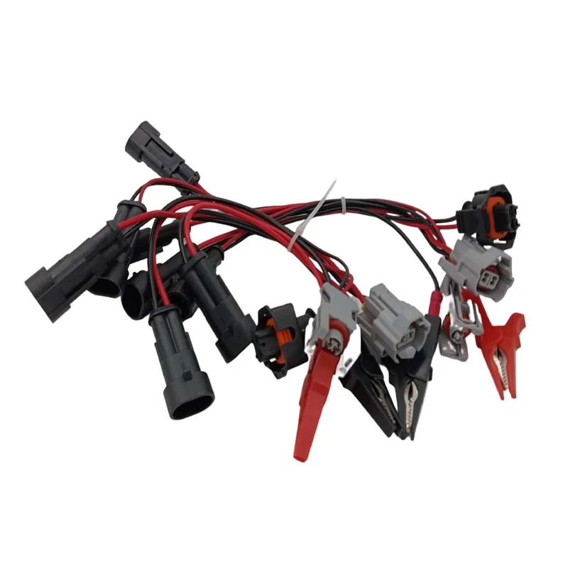 7 шт./лот кабель для тестера форсунок Common Rail провод Bosch Denso Delphi Siemens дизельная