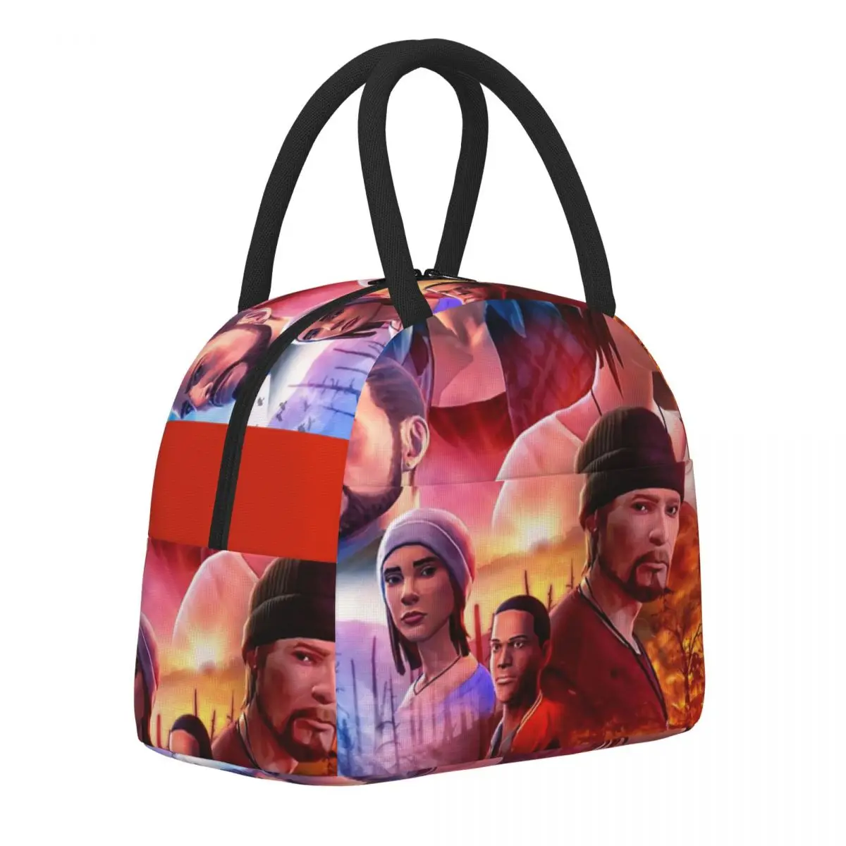 

Life Is Strange Music Lunch Bag Before the Storm Cinematic Movie Poster Lunch Box Office Cooler Bag Oxford Print Tote Food Bags