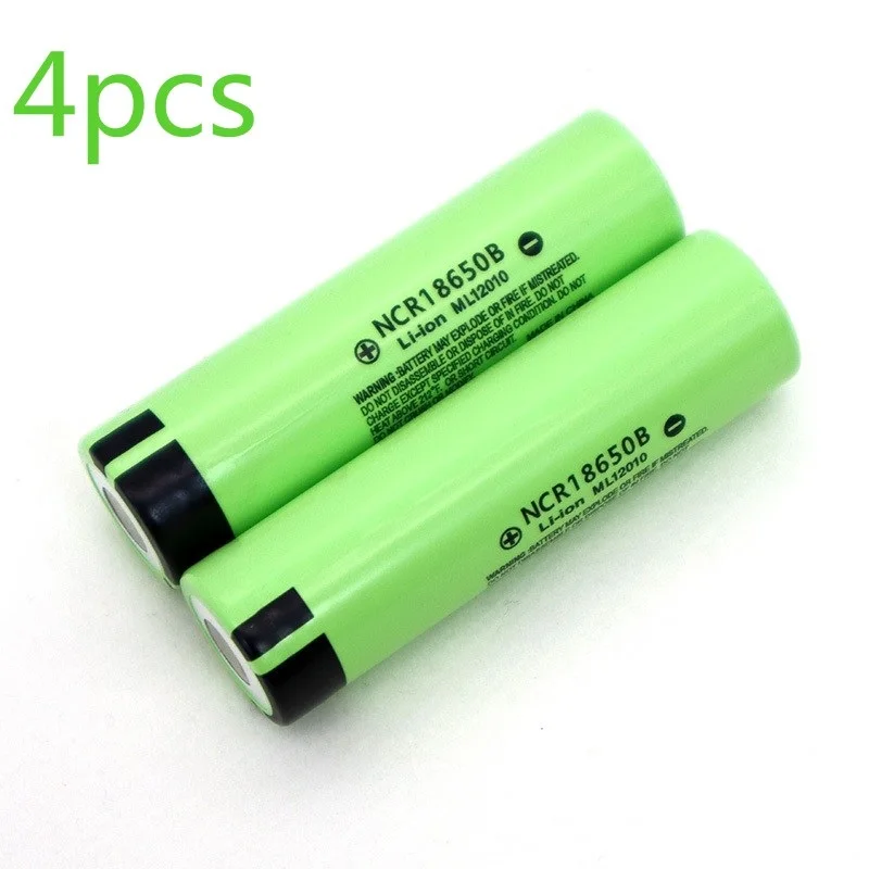 

100%NCR18650B 3.7 v 3400mah 18650 Lithium Rechargeable Battery For Flashlight batteries