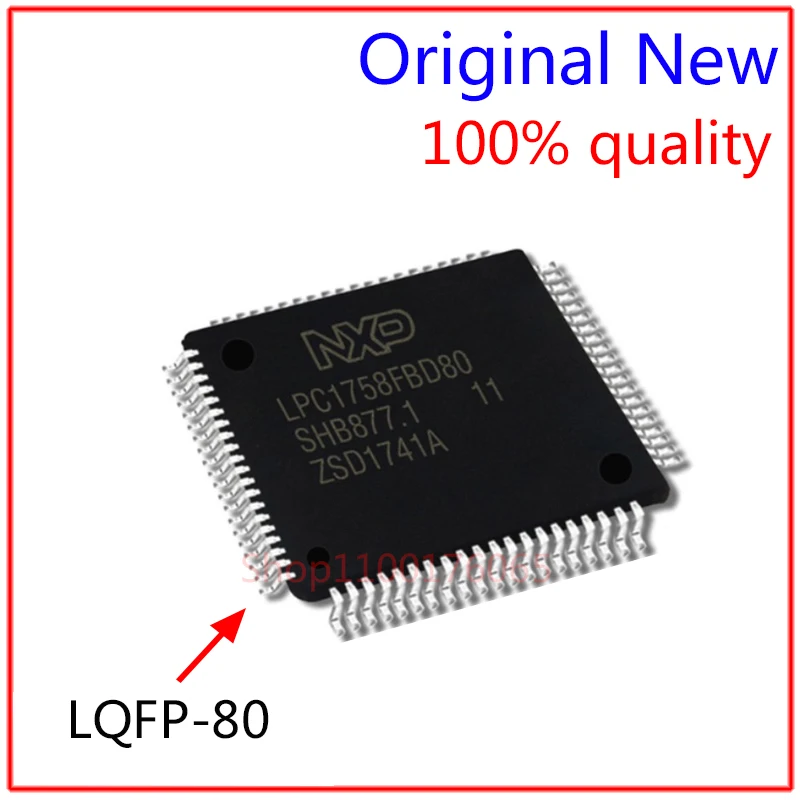 

LPC1758FBD80 LQFP-80 Interface - serializer, новые оригинальные решения, не только чипы для продажи и переработки (1 шт.)