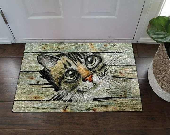 

CuteCat /Elephant/ 3 Doormat 3D Printed Non Slip Door Floor Mats Decor Porch Doormat Halloween Gifts