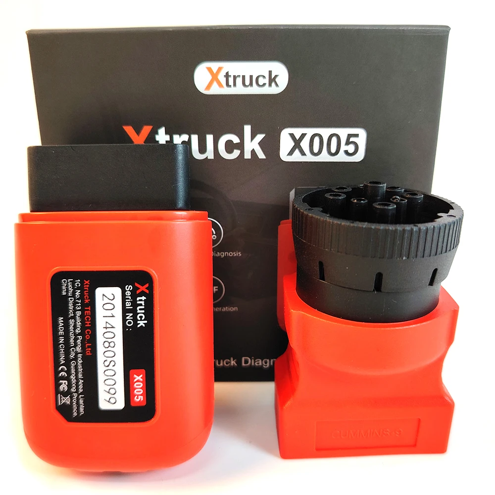 X-truck X005 Интеллектуальная диагностика ECU Быстро мигающий инструмент для
