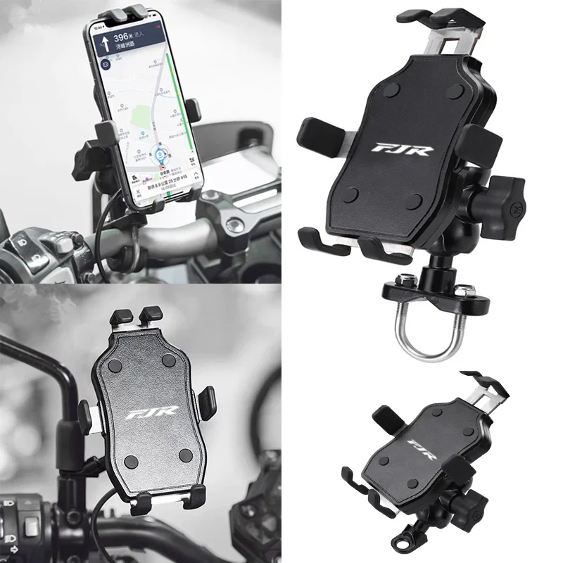 

2023 New Motorcycle Accessories handlebar Mobile Phone Holder GPS stand bracket For YAMAHA FJR 1300 FJR1300 FJR1200 2006-2021