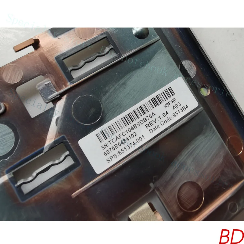 A+ 651374-001 Для HP EliteBook 2560P 2570P: крышка корпуса (C-Shell) с подставкой для рук (art.: 3920d866ae5ca) - 3920d866ae5ca