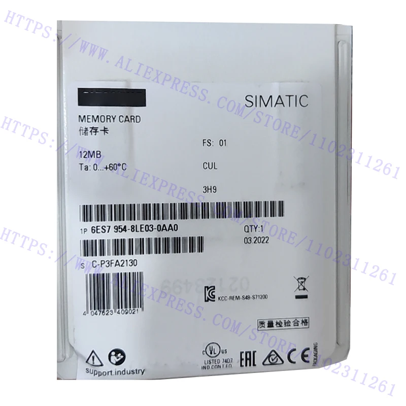 

Оригинальный новый контроллер Plc 6ES7954-8LE03-0AA0, Немедленная доставка