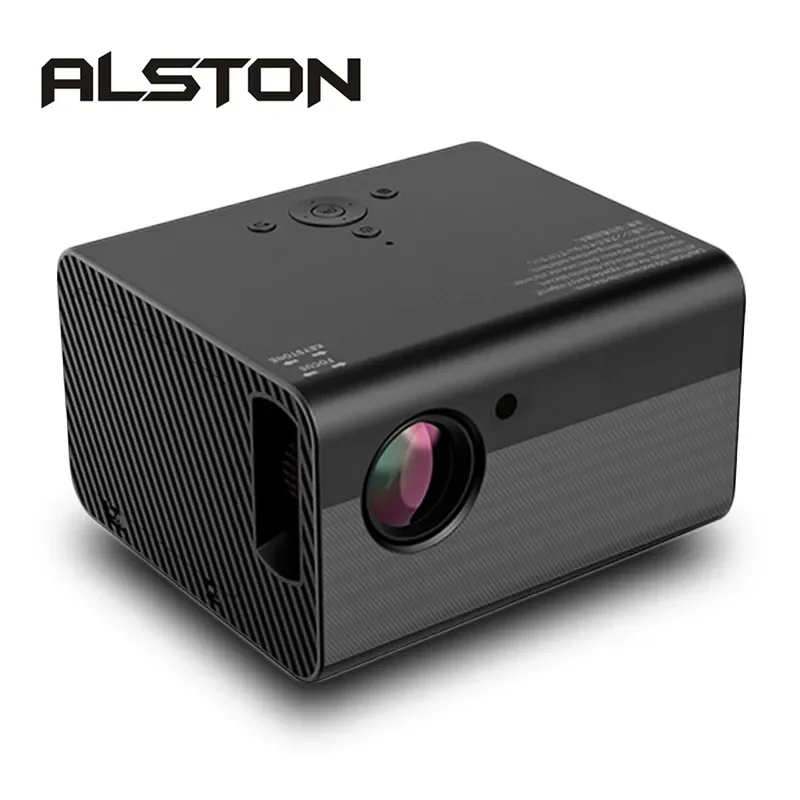 

ALSTON M7 Mini Led Projector Support 4K 3D 5500 Lumens Android Wifi Bluetooth Portable Cinema Beamer For Smartphone