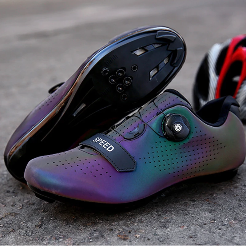 

MTB Bike Shoes Men Speed Racing Road Bicycle Sneakers Mountain Cycling Shoes Women Flat Cleats Footwear Outdoor Sport Sneakers