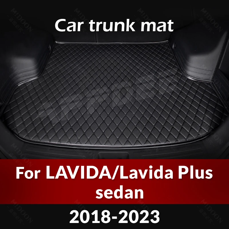 

Коврик для багажника автомобиля для VOLKSWAGEN VW LAVIDA/Lavida Plus sedan 2018-2023 19 20 21 22, пользовательские автомобильные аксессуары, украшение интерьера автомобиля