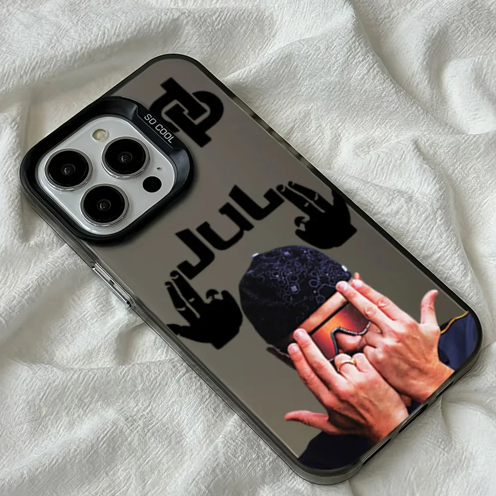 Рэпер Юлипет по mise на день для iPhone 12 11 13 14 15 16 защитный чехол телефона IMD