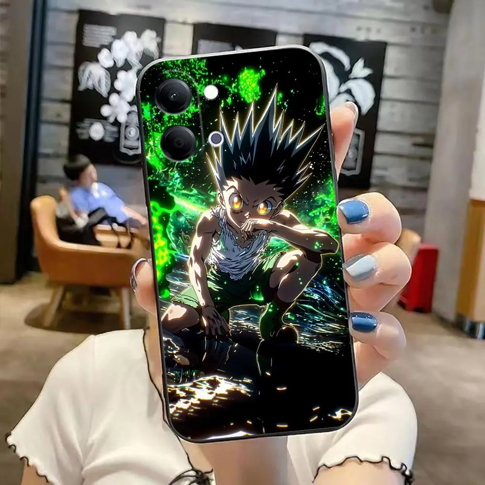 Фото Чехол для телефона Killua Gon Hunter X Hunters для VIVO Y400 Y04 Y05 Y15S Y17S Y19S Y21 Y22S Y27 Y28 Y31D Y35 Y36 Y39 Y51 Y72 Y100 №1