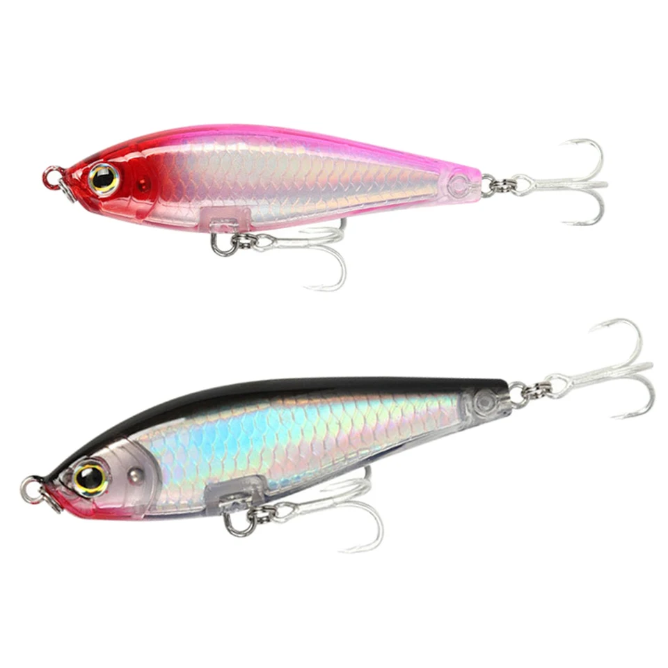Heavy Rod Fishing Bait Hard Plastic Bait Swinging Device Sinking Gravity Saline Lipless Minnow Pesca