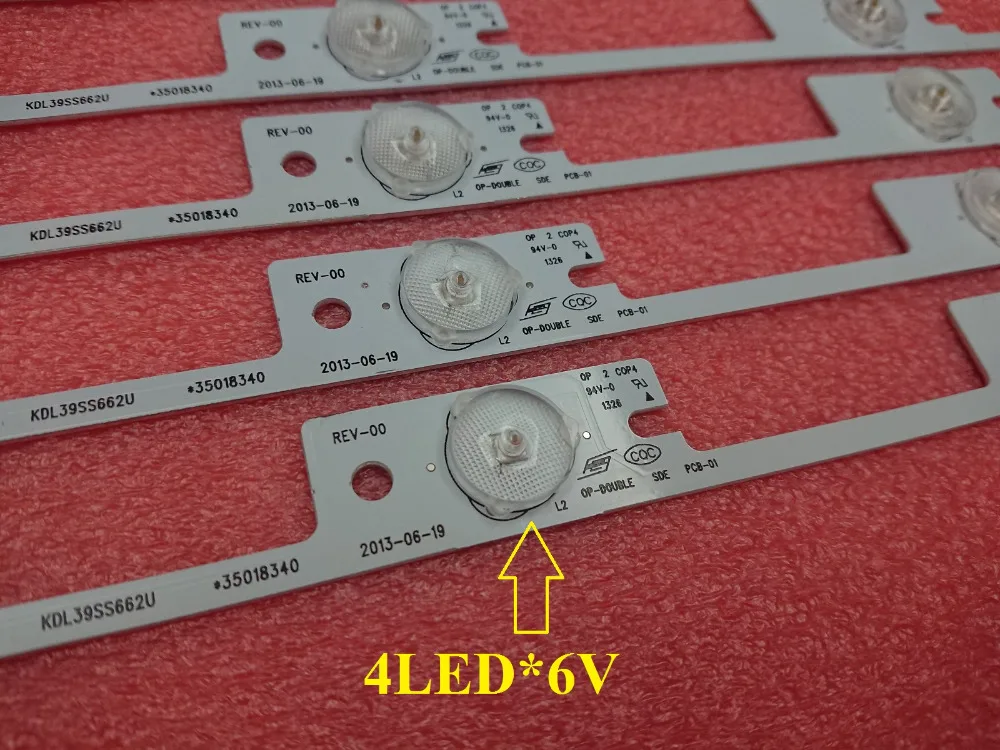Светодиодная лента для подсветки KDL39SS662U 35018339 KDL40SS662U 35019864 40L2400 40L540040 40L2400U 60