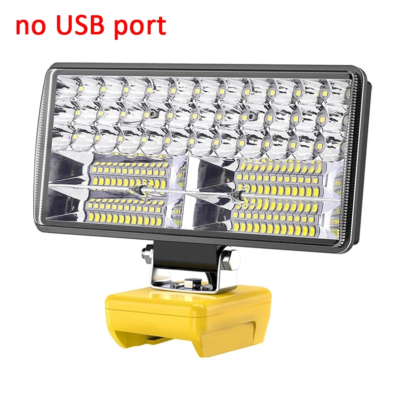 Беспроводной светодиодный фонарь ZUIDID для аккумуляторов Dewalt