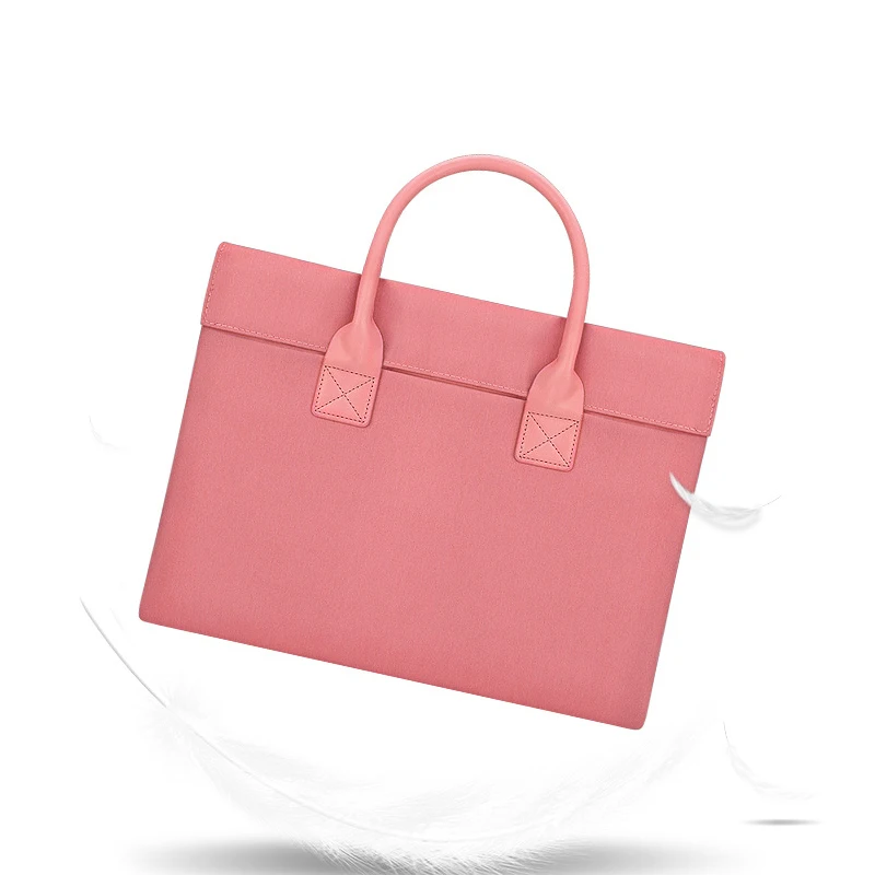 

Viviration Laptop Travel Bag Handbag Case For 13.3" 14.1" 15.4" 15.6" Macbook Acer Dell Xiaomi Lenovo Thinkpad Waterproof Fundas