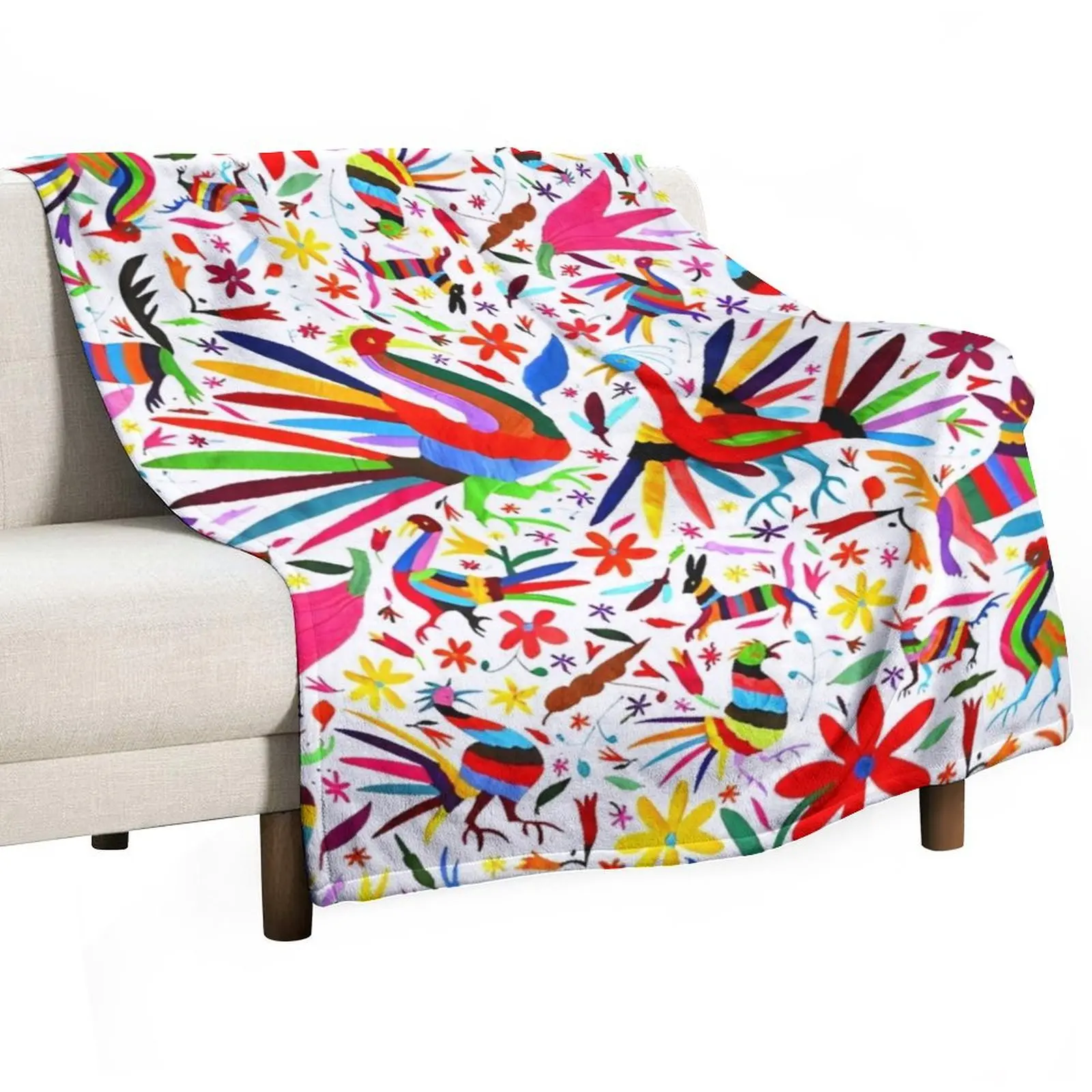 Tenango otomi декоративное одеяло для сна на заказ Рождественские декоративные одеяла