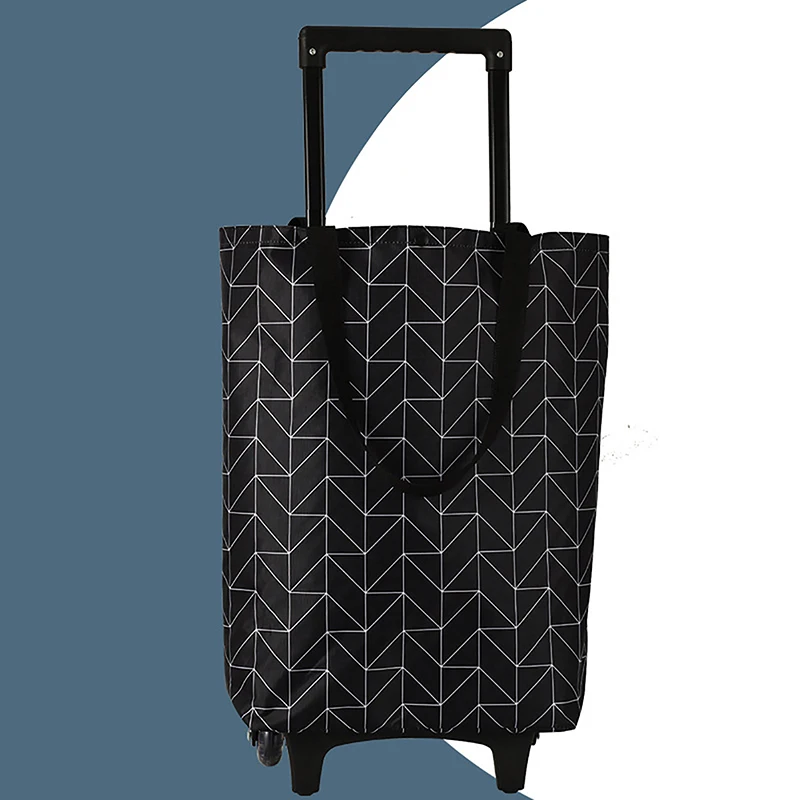 

Складная сумка для покупок черная