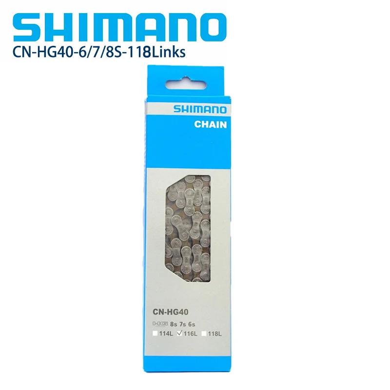 

CN HG40 6/7/8 Speed Chain 112L 116L 118L Link For ROAD Bicycle Bike Original Chain