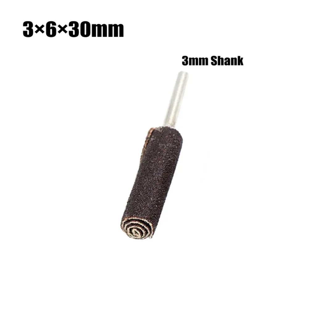 

1 шт., шлифовальная головка для наждачной бумаги, 120 грит, шлифовальное кольцо со стержнем, абразивная цилиндрическая шлифовальная головка для электрической дрели, шлифовальный станок