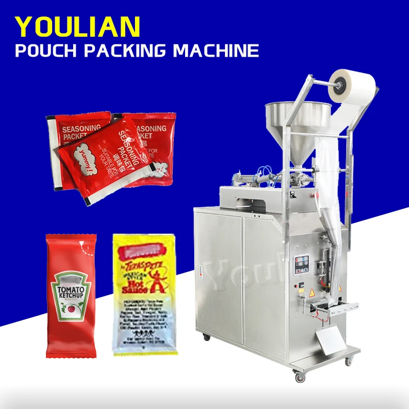 FYL-100 Automatic Chili Sauce Peanut Butter Shampoo Cream Honey Oil Small Sachet Filling Packing Machine