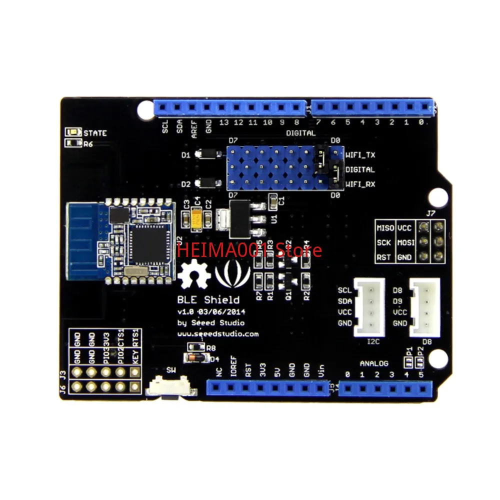 Плата расширения Bluetooth Seeed BLE Shield совместимая с Arduino/Seeeduino