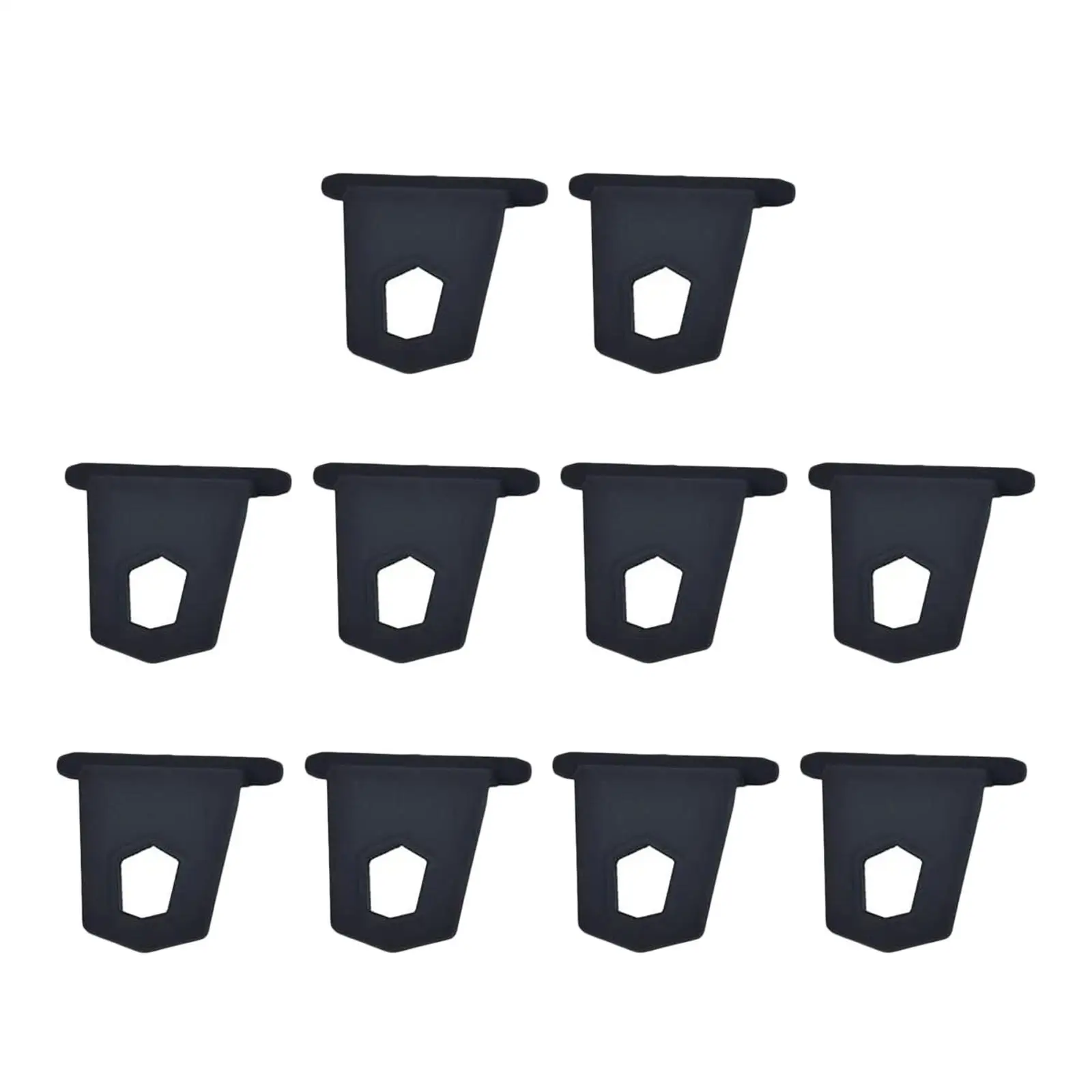 

Clothes Hook 10Pcs for Caravan Camper Outdoor Camping Survival Hiking Travel