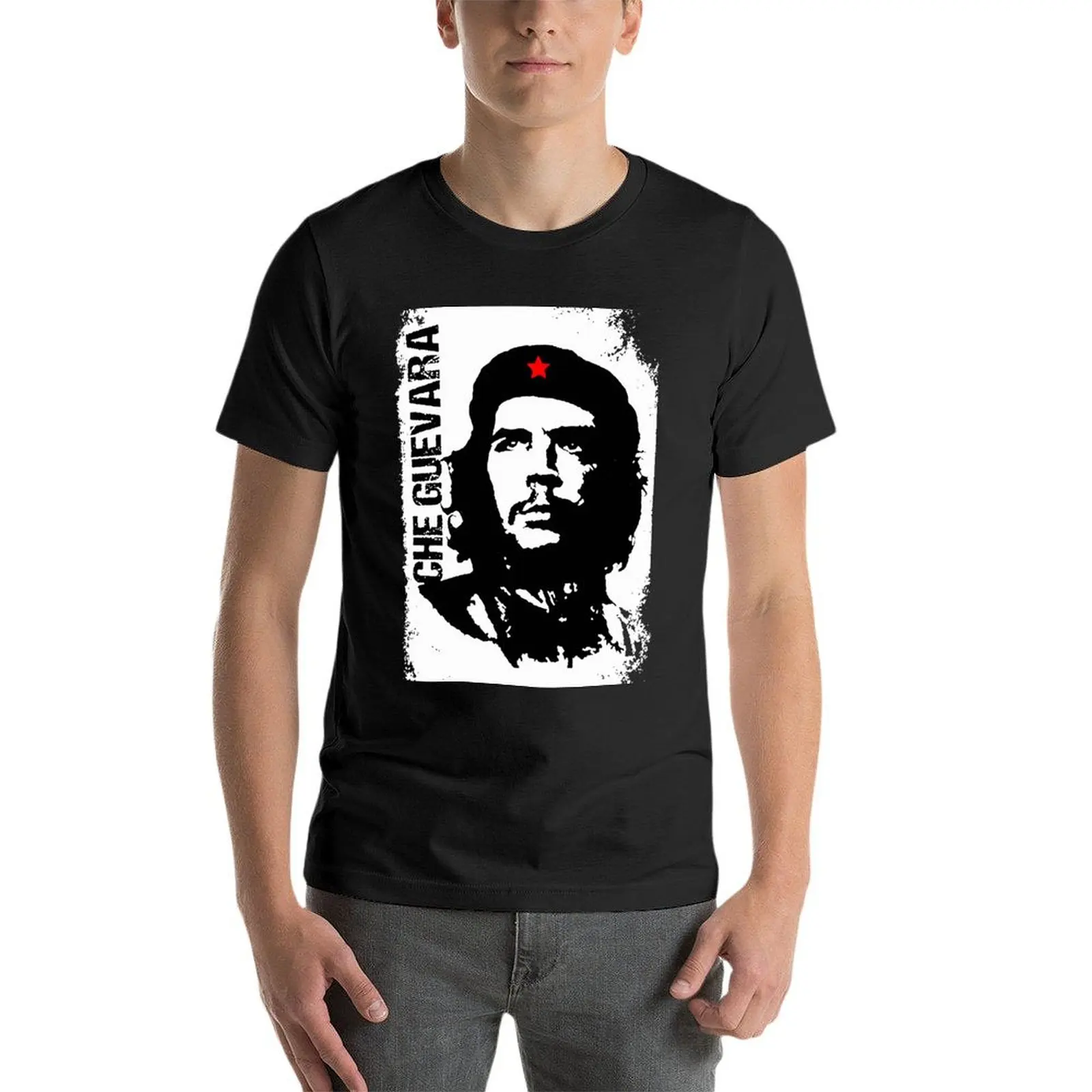 

Che Guevara Vintage Oversize Tshirt Summer Mens Clothing 100% Cotton Streetwear Big Size Tops Tee