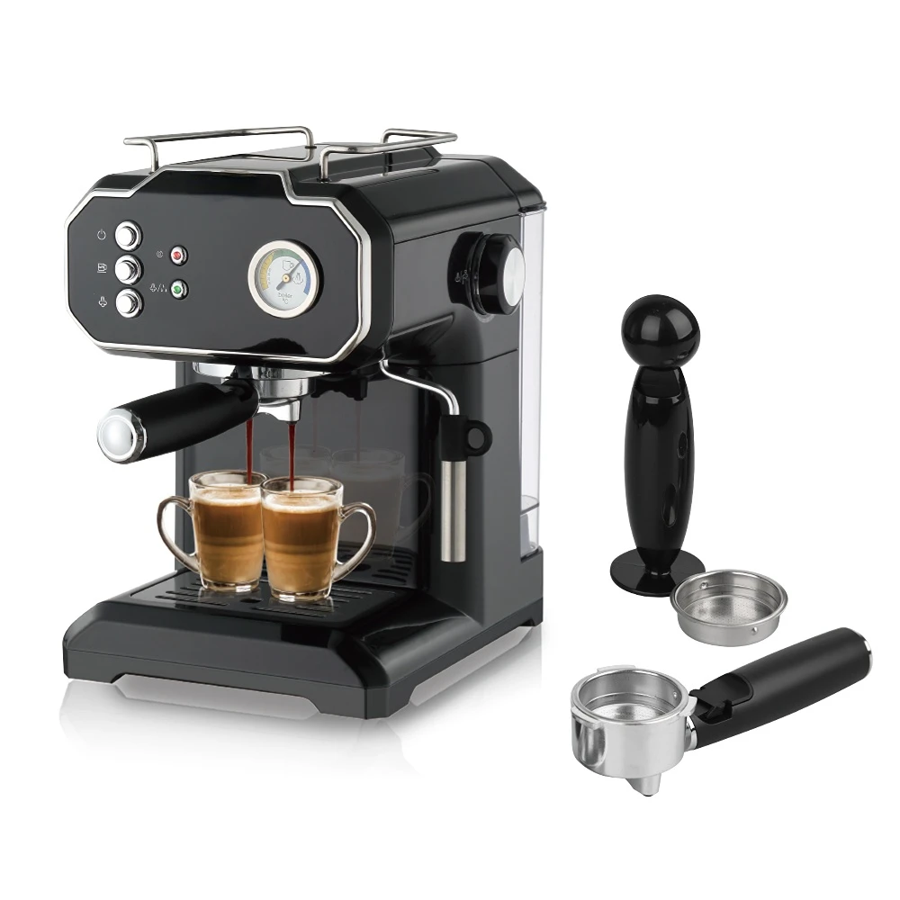 

Coffee Brewing Machine Fully Automatic Commercial Smart Espresso Machine Coffee Makers With Milk Frother Wand